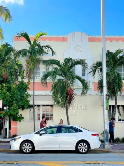 Riviere Hotel Flat roof ziggurat architecture South Beach Miami