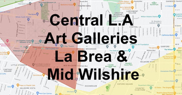 Central LA Art Galleries