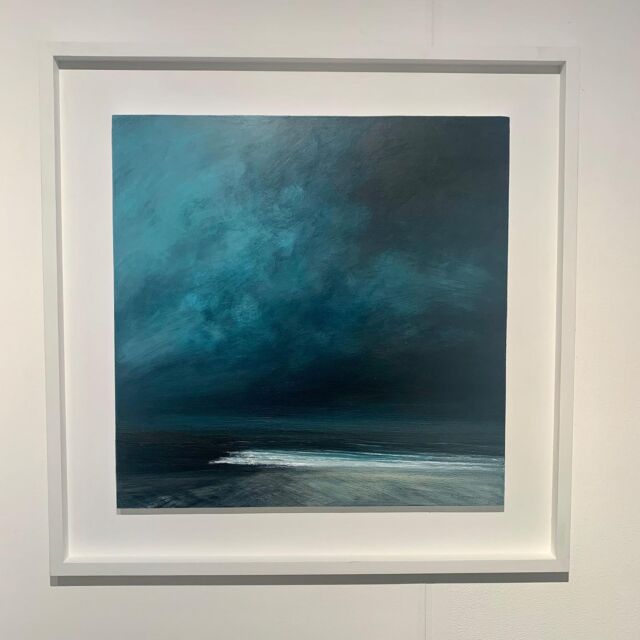 Calling all my lovely London followers, there’s some of my work with the brilliant beaux_arts_bath in the Affordable Art Fair, Battersea This one is ‘December Darkenin’ Dusk’ Mixed media on panel, 61 x 61cm. Open now til Sunday 12 March. #affordableartfair #london #newpaintings #shetland #artfair #artistsoninstagram #kunst #painting #artcollector
