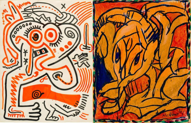 20220327 - 20221002 | NSU Art Museum Fort Lauderdale | Keith Haring and Pierre Alechinsky-Confrontation | SEFL | Fort Lauderdale museum